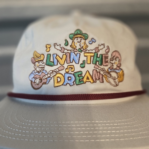 Livin' the Dream White Hat - Picture 3 of 5